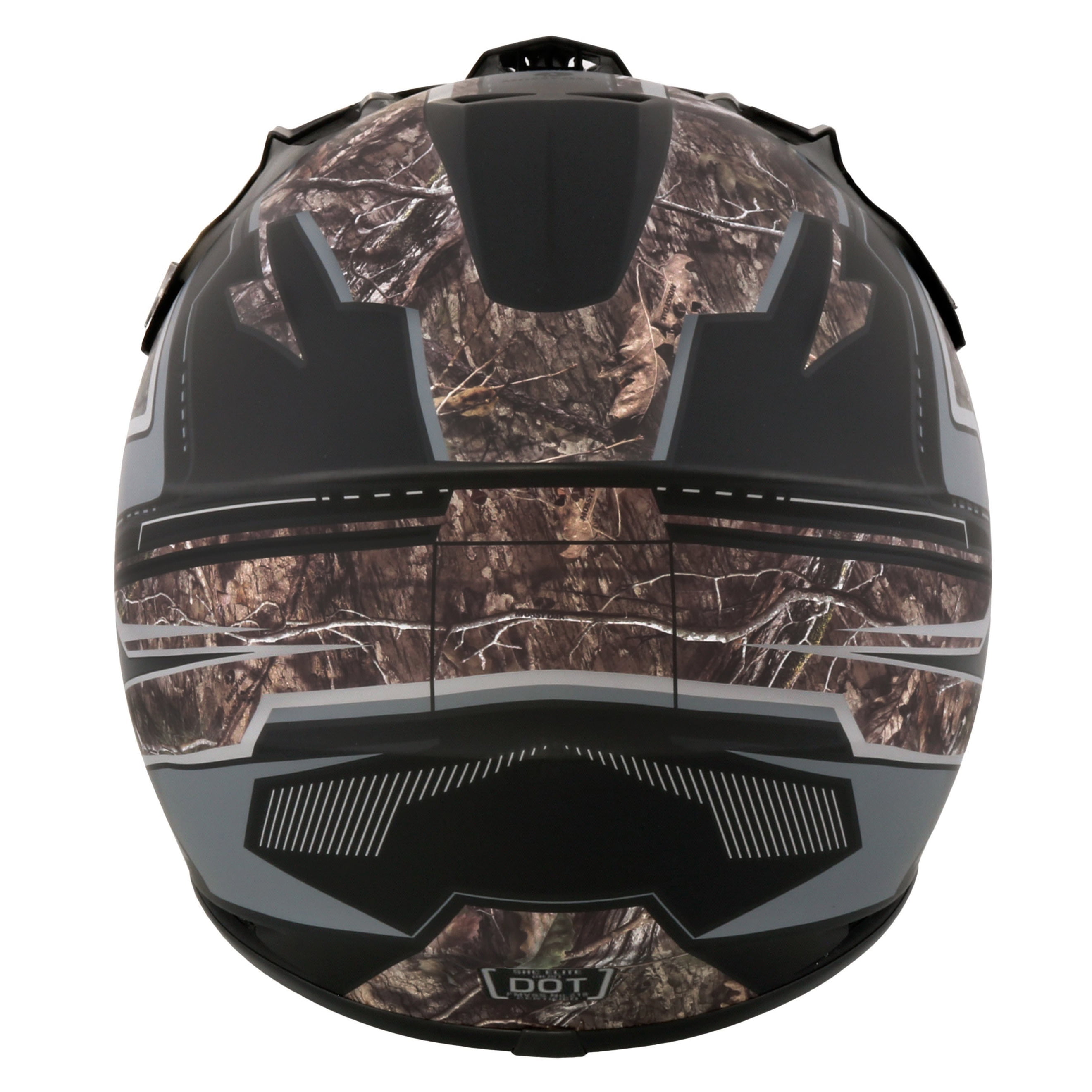 Youth Frenzy Off Road Helmet, Color: Mossy Oak, DOT Approved, Size: Large
