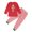 Red, variant on Bjutir Family Pajamas Matching Sets Womens Christmas Pajamas Set Printed Long Sleeve Top With Stripe Trousers Two Piece Set Sleepwear,Red,Size Xxl