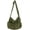 Green, variant on CoCopeaunts Women Men Crossbody Shoulder Bag Large Hobo Bag with Multiple Pockets Canvas Messenger Tote Bag for Women and Men