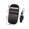 thumbnail image 3 of TechWave Key Fob Bag(1 Pack) Signal Blocking Key Fob RFID Key Fob Protector Pouch RFID Blocking Cage For Keyless Car Key( Fiber Fabric) Wstk1 Stuff for Women Women Set Dorm Necessities Foolishness to, 3 of 7