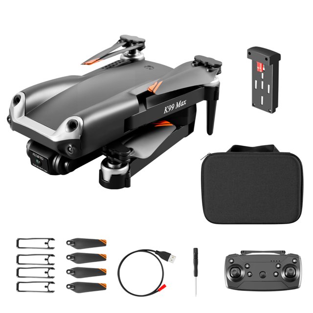 Cámara Drone Automático Evite-Obstáculo Recargable Control Remoto Quadcopter Photography Photography Video Grabación Aviones Negro 1 Celular Tipo 3 Inevent EL006201-03B