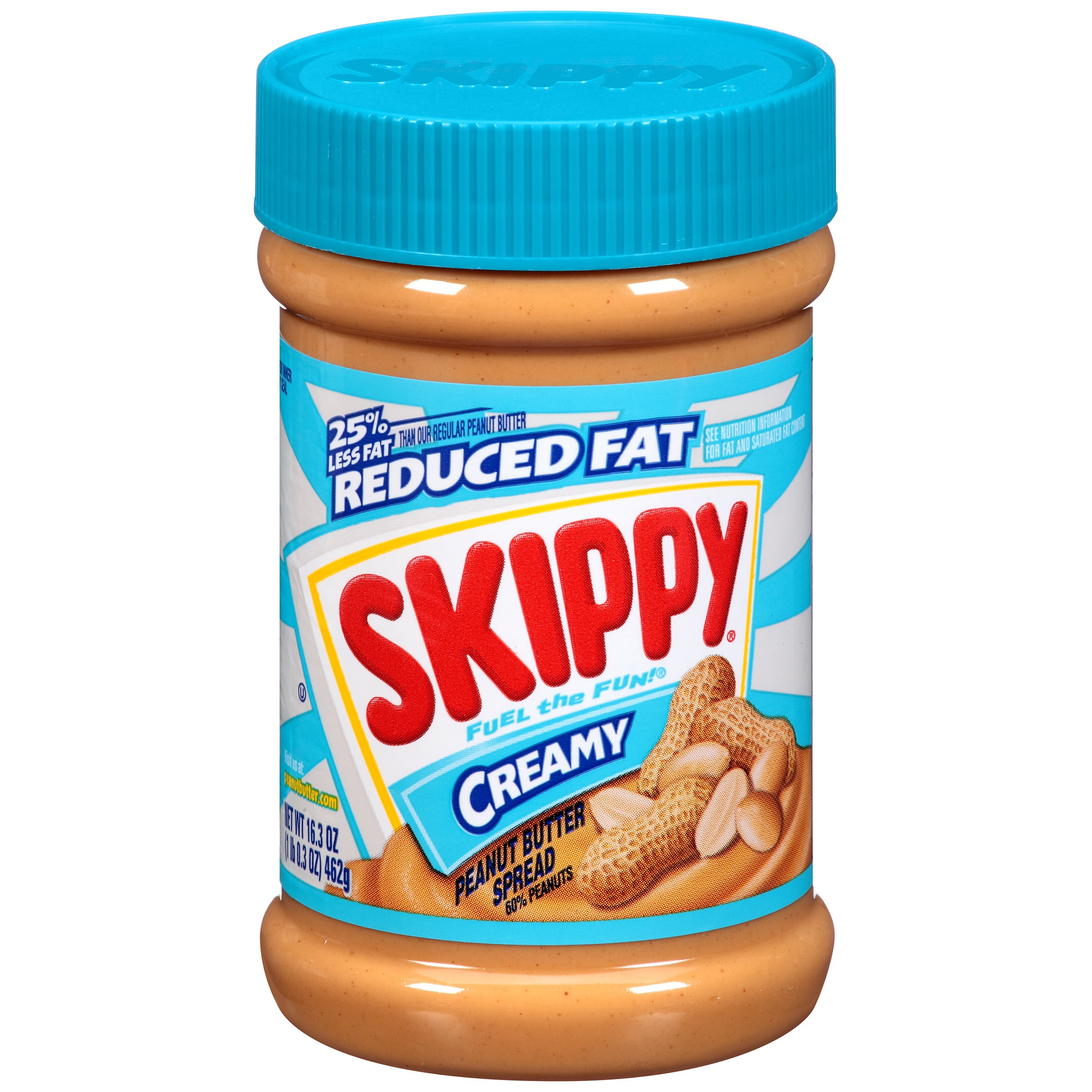 3 Pack Skippy Reduced Fat Creamy Peanut Butter Spread