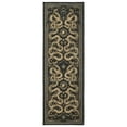 thumbnail image 4 of GlowSol 2'x6' Snake Pattern Runner Rug Hallways Kitchen Runner Rug Non Slip Bedroom Rug Soft Low Pile Thin Rug for Laundry Room, Dark Gray, 4 of 7