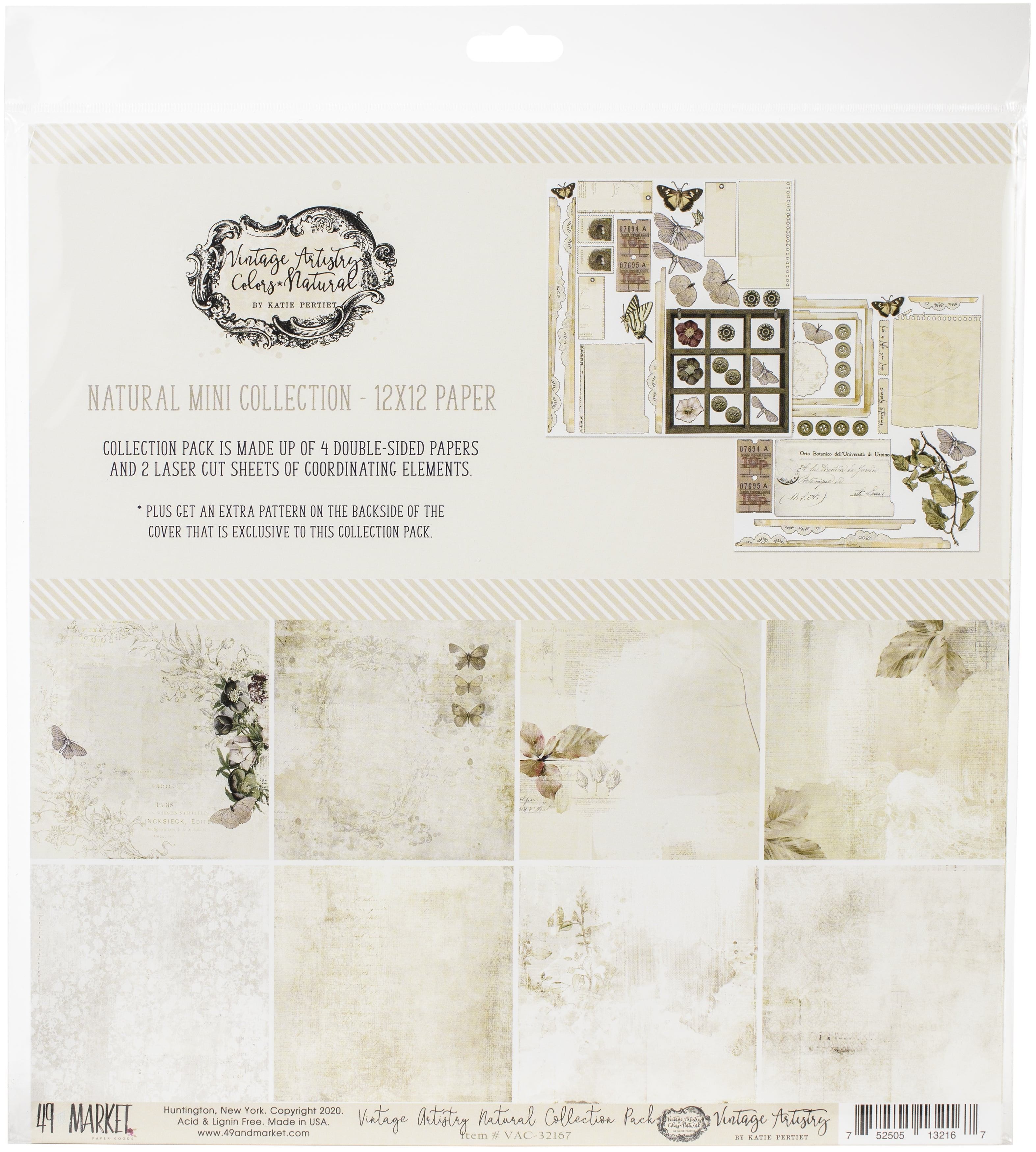 49 and Market Premium Vintage Artistry Everyday 6x6 Collection Paper