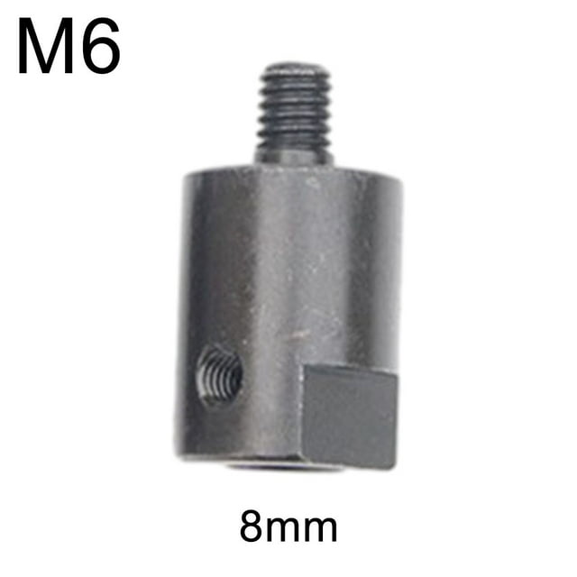 1Pc M6 3.17-8Mm Axle Motor Shaft Coupler Sleeve Saw Blade Coupling Chuck Adapter