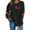 Black, variant on Sweatshirt for Women Valentines Day Trendy Comfortable Heart Printed Plus Size Casual Loose Pullover Blouse Tops S-2XL