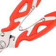 thumbnail image 5 of figatia Stainless Steel Fishing Pliers, Fishing Gripper, Fishing Accessory, Fishing Lines Cutter Multipurpose Sturdy Fishing Scissors Orange, 5 of 8