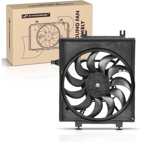 A-Premium Engine Radiator Cooling Fan Assembly Compatible with Subaru Forester 2019 2020 2021, H4 2.5L, Right Side, Replace# 73310SJ000