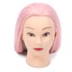 thumbnail image 2 of Cabeza de maniquí con trenzado de cabello, práctica de corte de cabello, peluquería, estilismo, cabeza de maniquí, luz roja, 2 of 14
