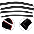 thumbnail image 6 of SCITOO Outside Mount Window Visor Deflector Rain Guard Dark Smoke, 4 Pcs Set Fit for 2013-2017 For Honda For Accord, 6 of 7