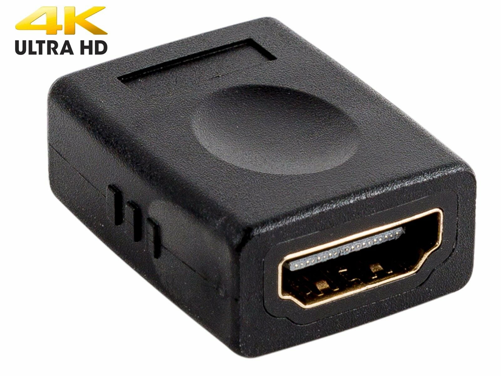 2x HDMI Gender Changer Male to Male Couple Joiner Adapter 180 degree Connector 