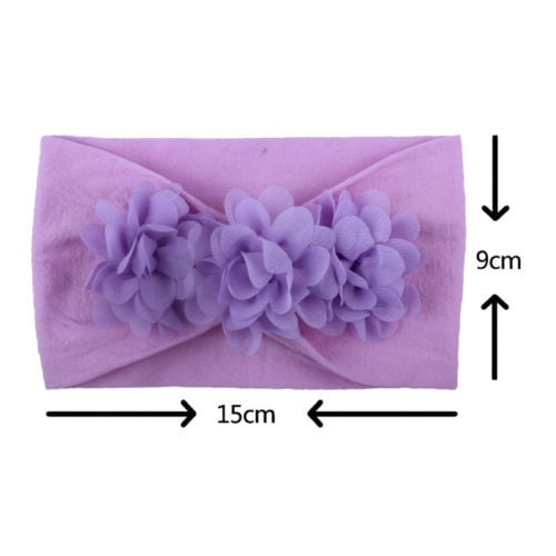 Bandeau pour Enfants Filles Bébé Grand Nœud Accessoires pour Cheveux