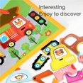 thumbnail image 3 of Rompecabezas Juego Montessori Juguetes Educativos Tráfico Cognición 3D Rompecabezas Niños Caja Rompecabezas Juguete Para Regalo Inevent FN002935-00, 3 of 6