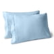 thumbnail image 1 of Juego de Fundas de Almohada Bare Home Colección Premium 1800 Doble Cepillado Ultra Suave Tamaño Estándar Azul Claro 2 Unidades, 1 of 7