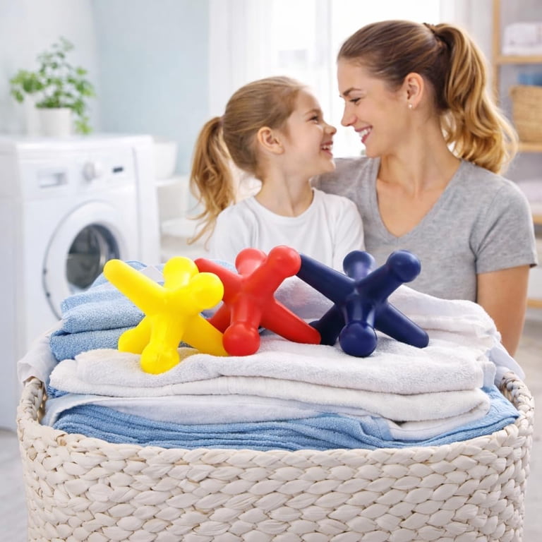 Washin Jax, Laundry Agitation System Balls, 3pk, Silicone Durable