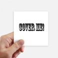 thumbnail image 1 of Cover Me Game Art Deco Fashion Sticker Square Waterproof Stickers Wallpaper Car Decal, 1 of 1