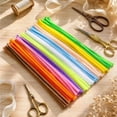 thumbnail image 4 of 100 Pack Pipe Cleaners 12 Inch, Assorted Fuzzy Chenille Stems Orange, Flexible Craft Pipe Cleaners for Floral Arrangements Wreath Making DIY Art Projects Decor, 4 of 6