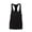 Black, variant on Skinnifit Mens Plain Sleeveless Muscle Vest