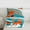 Cyan Orange, variant on jejeloiu American Rugby City Twin Comforter Sets,Red Football Helmet Bedding Set For Boys Kids Reversible 2 Pieces