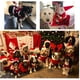 thumbnail image 4 of Disfraz de Navidad para Perro Disfraz de Papá Noel para Perro Disfraz navideño para Perro Gato Ropa navideña para Mascotas Correr Papá Noel Montando una Mascota para Perros medianos a Grandes (L) brillar  Electrónica, 4 of 4