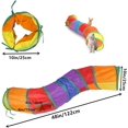 thumbnail image 2 of Foldable S-shaped Cat Tunnel Toy for Interactive Indoor and Outdoor Fun, 2 of 5