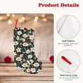 thumbnail image 4 of Lsque Flowers Pattern 18 Inch Christmas Stockings, Festive Holiday Stocking for Christmas Decorations Holiday Decor, 4 of 8