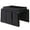 Black, variant on Sofa Armrest Organizer with Cup Holder Tray Chair Arm Remote Holder for Recliner Couch Armchair  Bedside Storage Pockets Bag for Cellphone Tablet Book Magazines Drinks Holder Pouch