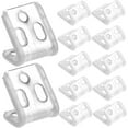 thumbnail image 5 of ULTNICE 12Pack Metal Couch Clips Silver 0.9*0.8*0.5in for Upholstery Fasteners Clips, 5 of 8