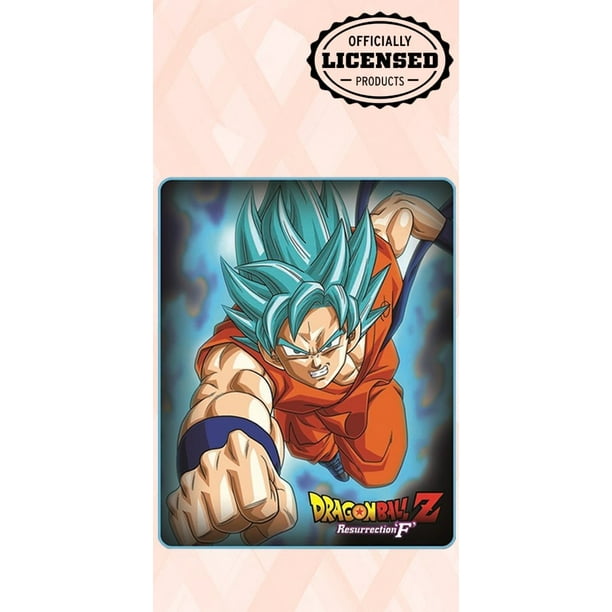 Dragon Ball Z: Resurrection F 45"x60" Goku Blue Fleece ...