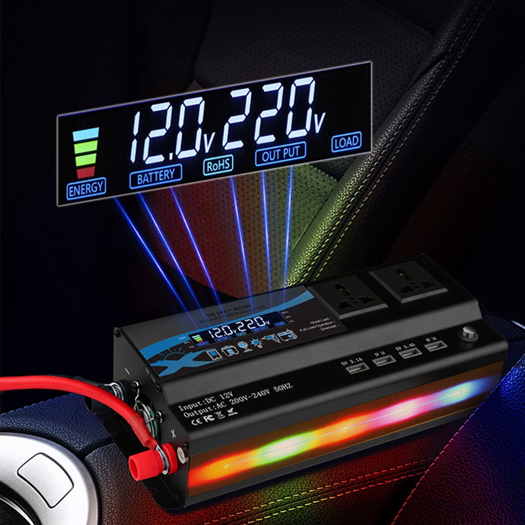 Pure Sine Wave Inverter 3000W - DC to AC Power Converter