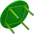 thumbnail image 2 of Adjustable Height Round Plastic Activity Table 33, Green, 2 of 8