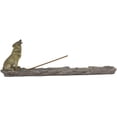 thumbnail image 6 of Ebros Sitting Alpha Gray Wolf Howling by The Creek Incense Burner Holder, 6 of 6