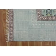 thumbnail image 6 of Casavani Handblock Printed Cotton Kilim Rug 4x7 Area Rug Blue Maroon Bedroom Rug Living Room Kitchen Bathroom Rug, 6 of 6