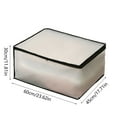 thumbnail image 2 of EVA Quilt Storage Bag with Transparent Visible Window for Moving and Home Organization, 2 of 7