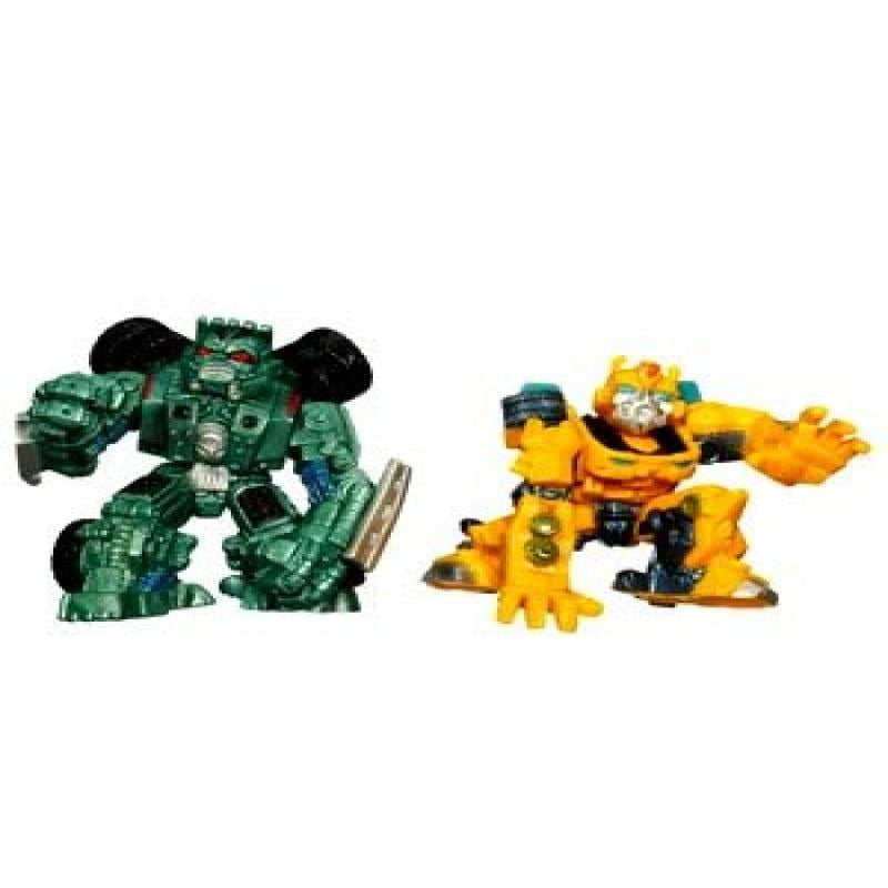 Transformers 2 Revenge of the Fallen Movie Robot Heroes 2Pack Bumblebee Vs. Long Haul