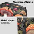 thumbnail image 4 of Mushroom USB Organizer Charger Case Power Plug Travel Organizer Small Kitchen Cord Organizer Digital Pouch Oxford Cloth Waterproof Travel Electronics Gadgets Storage Bag 5.9x9.44x3.14 in, 4 of 6