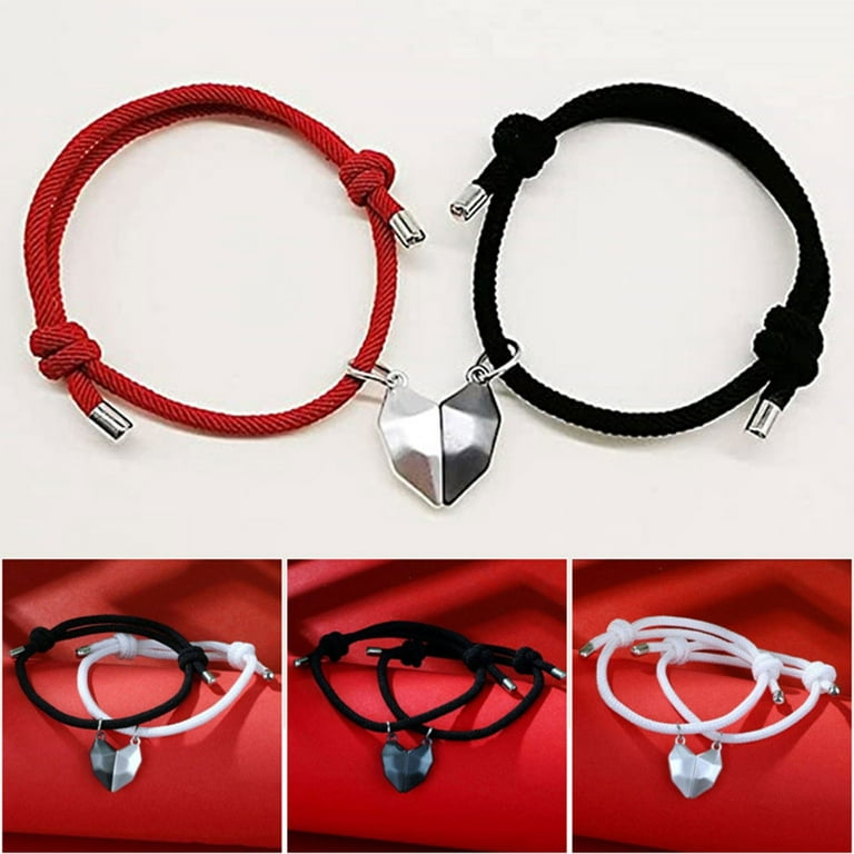 Magnetic Couples Bracelets Lightweight and Easy to Wear Bracelets