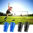 thumbnail image 4 of Becaristey 2Pairs Shin Pads Support Safety Protective Tool Protection Brace Gear Black Child, 4 of 6