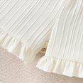thumbnail image 7 of TOWED22 Toddler Infant Adorable Summer Clothes 2 Piece Tank Top Sleeveless Tee and Shorts Sweet Sets Lovely(White,3-4 Y), 7 of 7