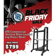 Plate Loaded Vertical Leg Press (New)