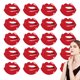 thumbnail image 1 of 10 pares de cubiertas para pezones para festivales, raves y lencería, empanadas de labios de satén desechables, pegatinas autoadhesivas para cubrir el pecho, pegatinas de pétalos para mujeres, 1 of 7