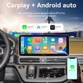 thumbnail image 4 of MOOKAKA 12.3" Smart Display Car Radio Audio Media Player for Honda Odyssey 2022-2026 Model Universal Navigation GPS Upgrade Headunit Android Replacement HD Screen Carplay Accessories, 4 of 15