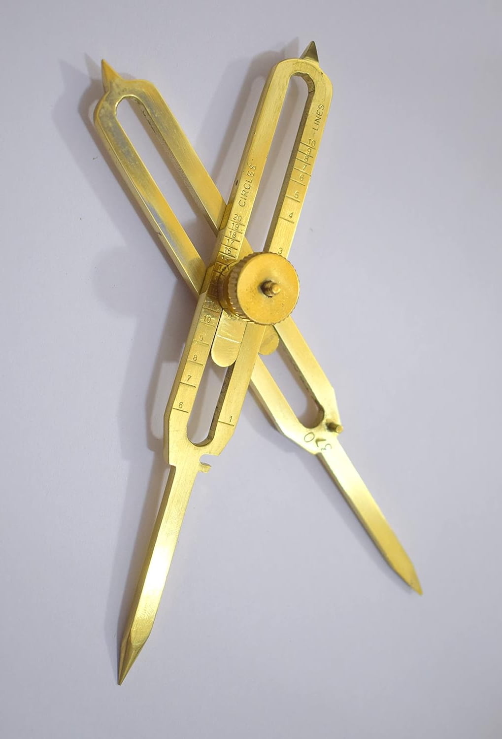 Brass 6 inch Divider Drafting Proportional Tool 6inches Navigational Compass