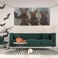 thumbnail image 2 of Pofeuu Steampunk Space Mice Warriors Print Colorful Yard Festival Banner Sign Party Outdoor & Indoor Party Decoration Banne Festival Yard Sign-Small, 2 of 8