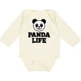 thumbnail image 3 of Inktastic Panda Life Boys or Girls Long Sleeve Baby Bodysuit, 3 of 5