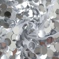 thumbnail image 6 of BalsaCircle 2 Silver Big Sequin Round Top Wedding Arch Backdrop Stand Covers Party Wedding Reception Events Decorations Supplies, 6 of 7