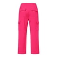 thumbnail image 5 of XINXIAOO Unisex Boys Girls Cargo Sweatpants Classic Fit Elastic Waist Wide Leg Pants with Pockets Girls Athletic Pants Pink Sweatpants for Boys Pants Size 15-16 Years, 5 of 7