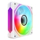 thumbnail image 4 of Ndcxsfigh PC Radiador 5V 3PIN ARGB 12V 4PIN PWM 120mm Luminous Case Fan (Reverse White), 4 of 9