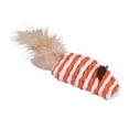 thumbnail image 2 of DOLITY False Mice Cat Toys Paper Rope for Interactive Game Claws Exercise Kitten Orange, 2 of 4