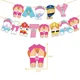 thumbnail image 5 of Juego de tarjetas para tarta de cumpleaños con temática de la Patrulla Canina, decoración para hornear, banderines para cumpleaños de niño y niña, globos de látex para decoración, suministros para fie, 5 of 5
